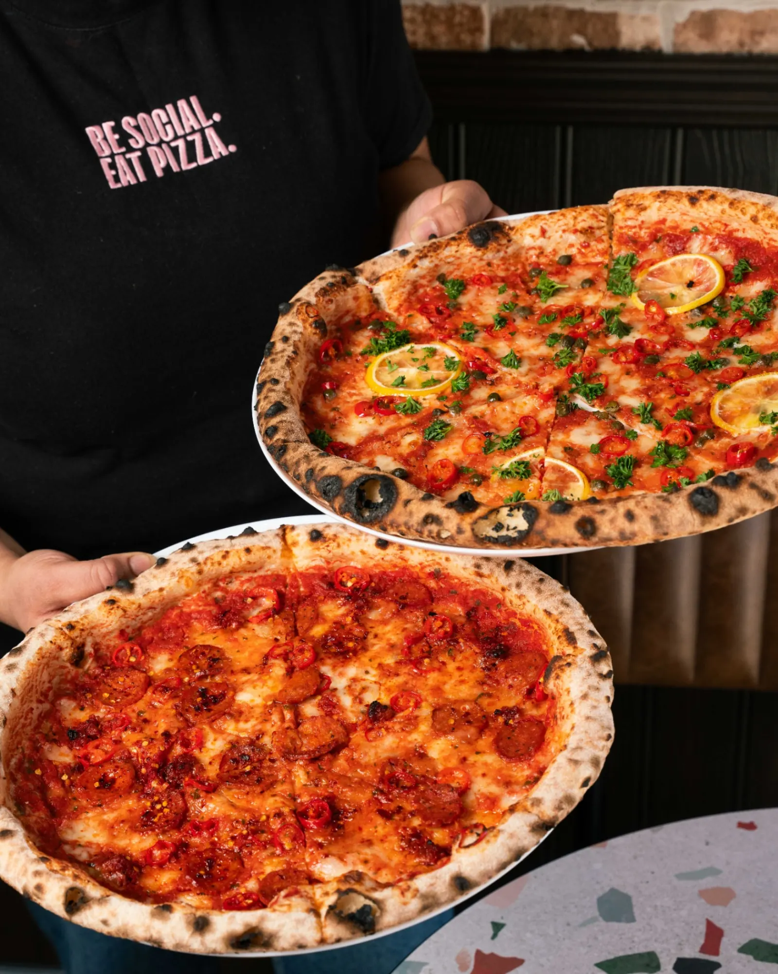 Any Two House Pizzas